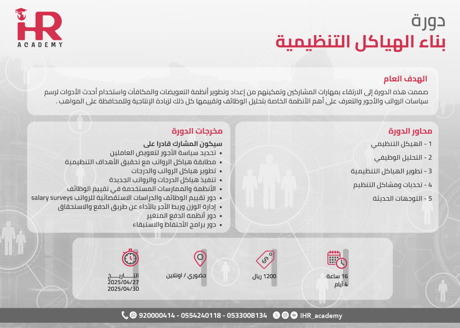بناء الهياكل التنظيمية